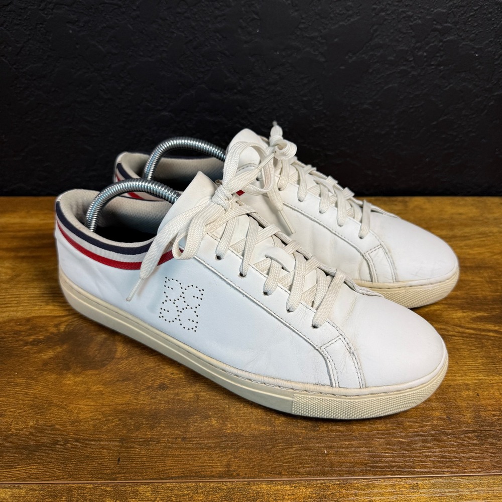 G/FORE Disruptor G4MF19EF12 Snow White Leather Golf Shoes Mens Size 9.5